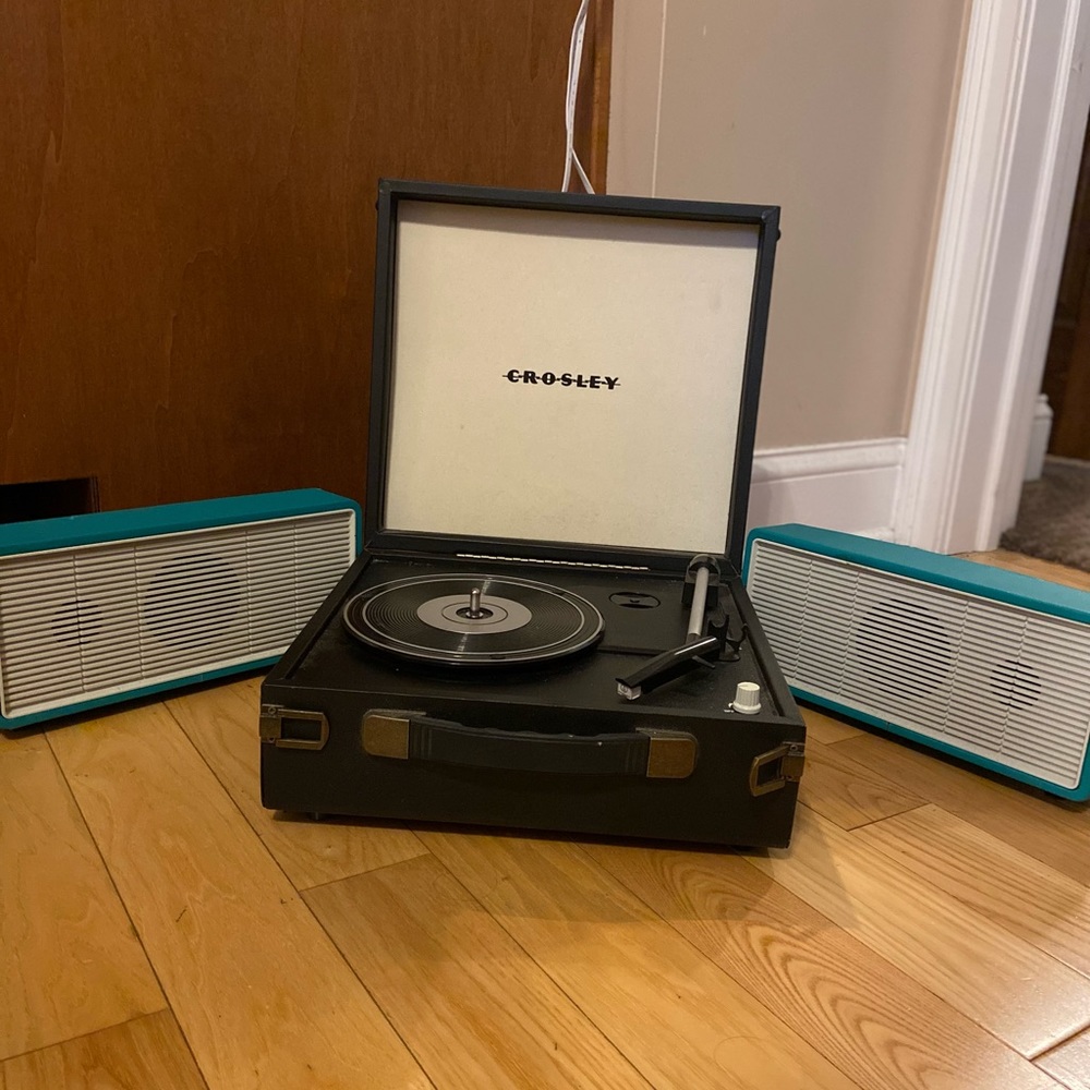Vintage Crosslet Record Player